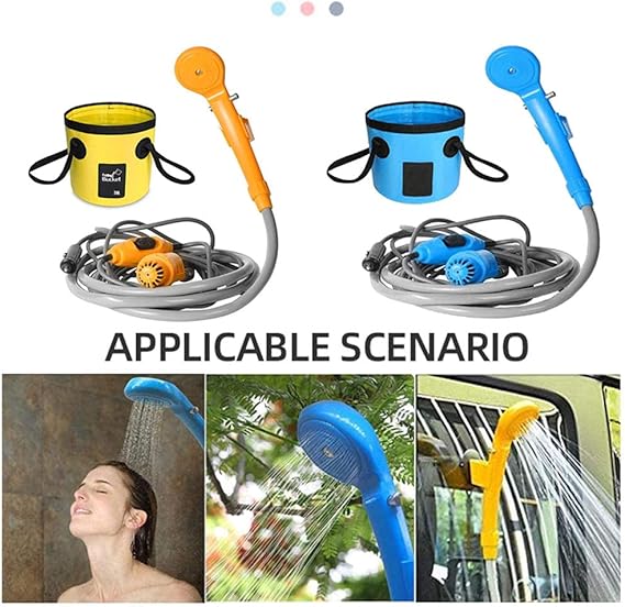 Compact Outdoor Camping Shower - Zyberloop