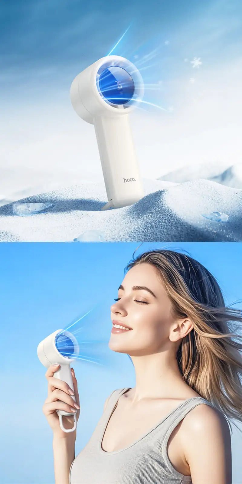 Hoco - Portable Handheld Fan - Zyberloop